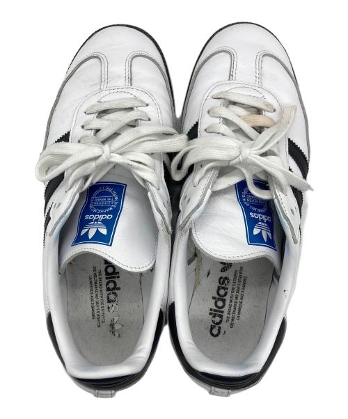 adidas（アディダス）adidas (アディダス) ローカットスニーカー ホワイト×ブラック サイズ:26.5cmの古着・服飾アイテム