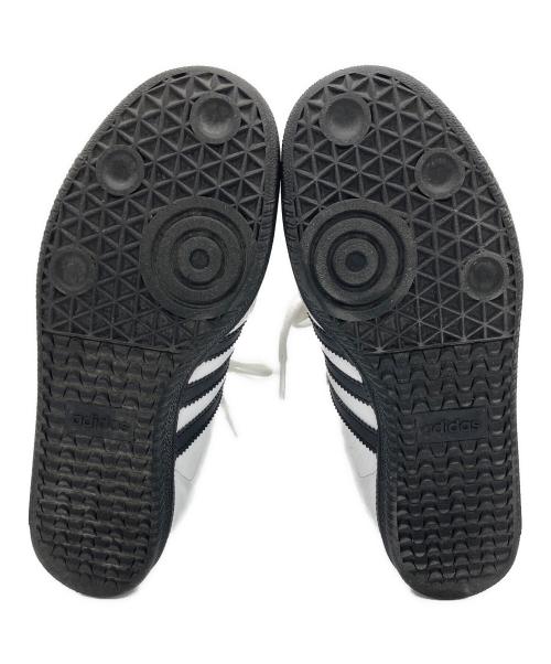 adidas（アディダス）adidas (アディダス) ローカットスニーカー ホワイト×ブラック サイズ:26.5cmの古着・服飾アイテム