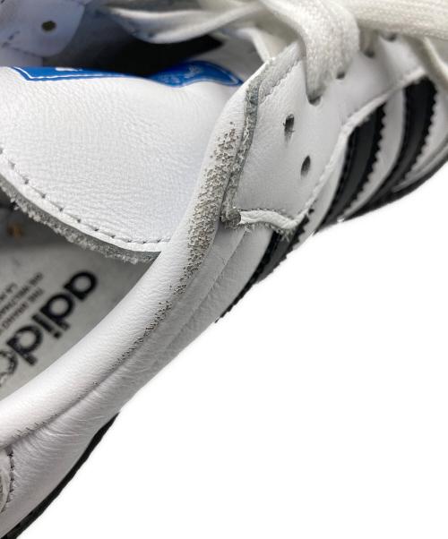 adidas（アディダス）adidas (アディダス) ローカットスニーカー ホワイト×ブラック サイズ:26.5cmの古着・服飾アイテム