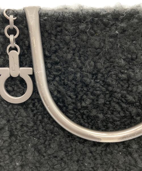 Salvatore Ferragamo（サルヴァトーレ フェラガモ）Salvatore Ferragamo (サルヴァトーレ フェラガモ) 2WAYショルダーバッグ ブラックの古着・服飾アイテム