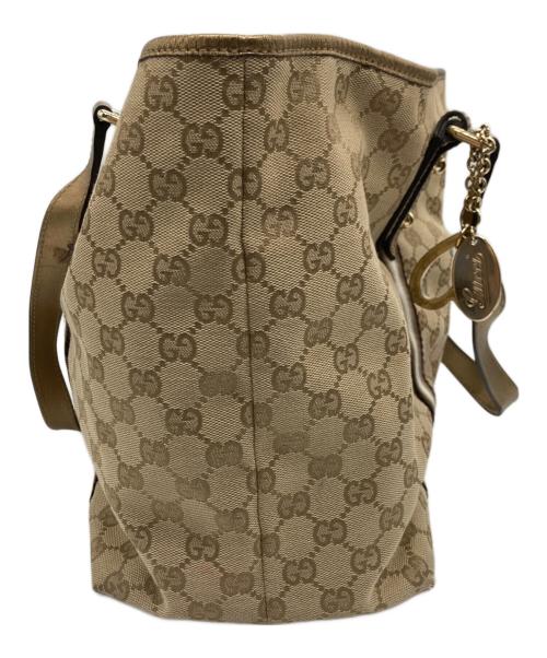 GUCCI（グッチ）GUCCI (グッチ) トートバッグ ベージュの古着・服飾アイテム