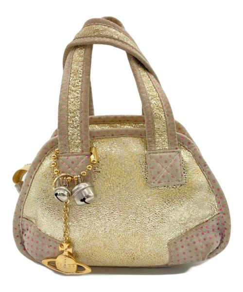 Vivienne Westwood（ヴィヴィアンウエストウッド）Vivienne Westwood (ヴィヴィアンウエストウッド) ハンドバッグ ベージュの古着・服飾アイテム