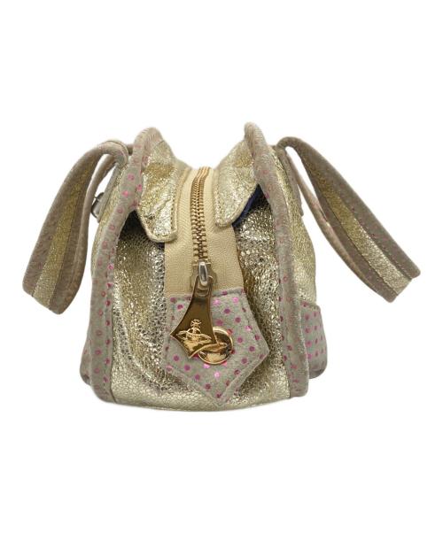 Vivienne Westwood（ヴィヴィアンウエストウッド）Vivienne Westwood (ヴィヴィアンウエストウッド) ハンドバッグ ベージュの古着・服飾アイテム