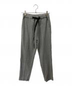 Ujohウジョー）の古着「Tape Belt Tapered Pants」｜グレー