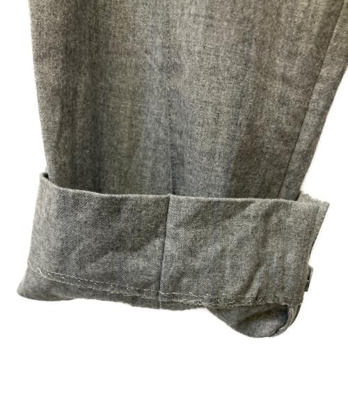 Ujoh（ウジョー）Ujoh (ウジョー) Tape Belt Tapered Pants グレー サイズ:1の古着・服飾アイテム