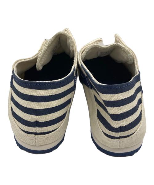 Onitsuka Tiger（オニツカタイガー）Onitsuka Tiger (オニツカタイガー) ローカットスニーカー ベージュ×ネイビー サイズ:24.0cmの古着・服飾アイテム