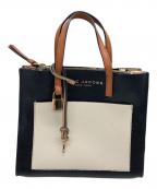 MARC JACOBSマークジェイコブズ）の古着「2WAYバッグ」｜ブラック×ブラウン×ホワイト