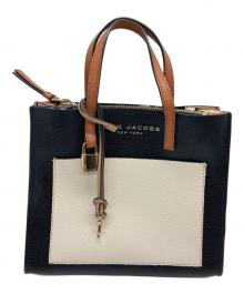 MARC JACOBS（マークジェイコブズ）の古着「2WAYバッグ」｜ブラック×ブラウン×ホワイト