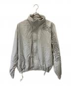 SUPREMEシュプリーム）の古着「Spellout Embroidered Track Jacket」｜グレー