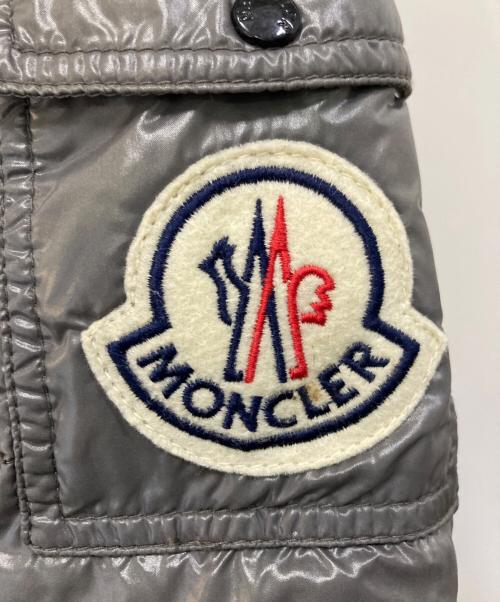 MONCLER（モンクレール）MONCLER (モンクレール) ダウンジャケット グレーの古着・服飾アイテム
