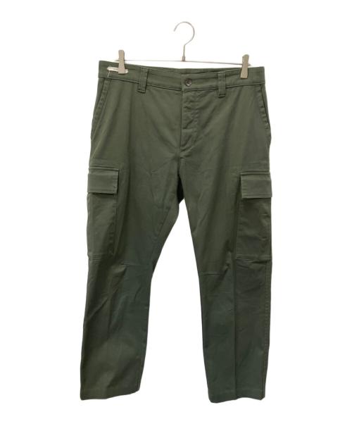 YCHAI（イカイ）YCHAI (イカイ) コットンテーパードカーゴパンツ カーキ サイズ:33の古着・服飾アイテム