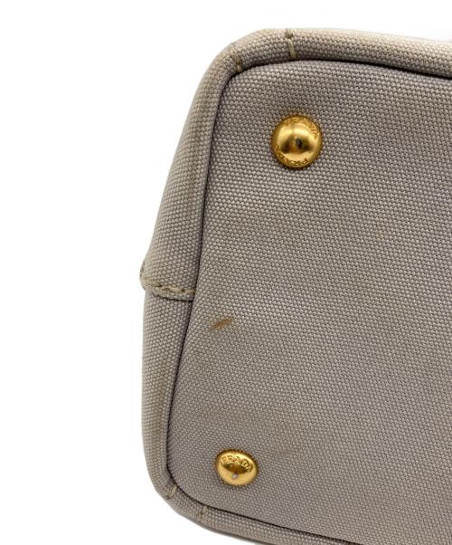 PRADA（プラダ）PRADA (プラダ) ハンドバッグ グレーの古着・服飾アイテム