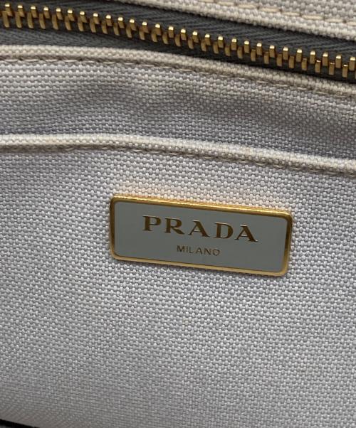 PRADA（プラダ）PRADA (プラダ) ハンドバッグ グレーの古着・服飾アイテム