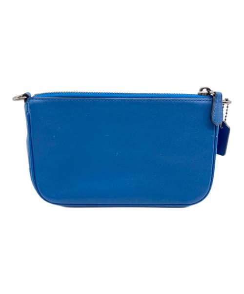 COACH（コーチ）COACH (コーチ) アクセサリーポーチ ブルーの古着・服飾アイテム