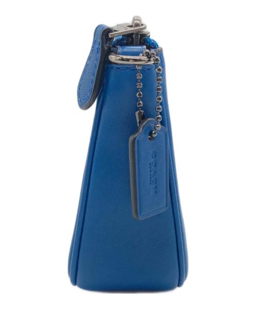 COACH（コーチ）COACH (コーチ) アクセサリーポーチ ブルーの古着・服飾アイテム
