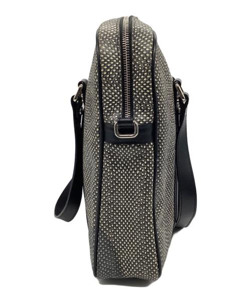 JACQUES LE CORRE（ジャックルコー）JACQUES LE CORRE (ジャックルコー) パイソン型押しトートバッグ ブラックの古着・服飾アイテム