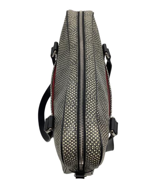 JACQUES LE CORRE（ジャックルコー）JACQUES LE CORRE (ジャックルコー) パイソン型押しトートバッグ ブラックの古着・服飾アイテム