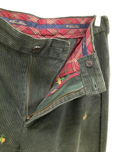 BROOKS BROTHERS（ブルックスブラザーズ）BROOKS BROTHERS (ブルックスブラザーズ) コーデュロイパンツ グリーン サイズ:30の古着・服飾アイテム