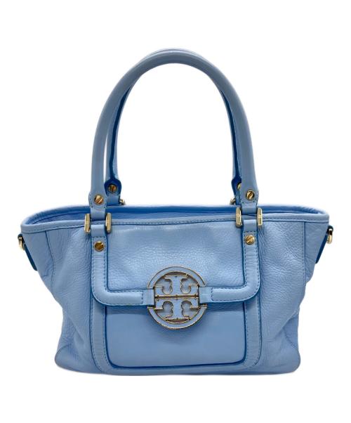 TORY BURCH（トリーバーチ）TORY BURCH (トリーバーチ) 2WAYショルダーバッグ スカイブルーの古着・服飾アイテム