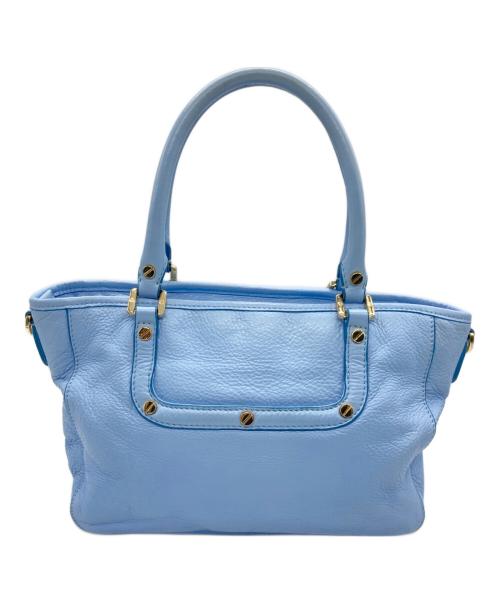 TORY BURCH（トリーバーチ）TORY BURCH (トリーバーチ) 2WAYショルダーバッグ スカイブルーの古着・服飾アイテム