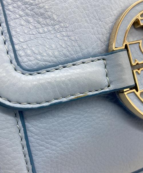 TORY BURCH（トリーバーチ）TORY BURCH (トリーバーチ) 2WAYショルダーバッグ スカイブルーの古着・服飾アイテム