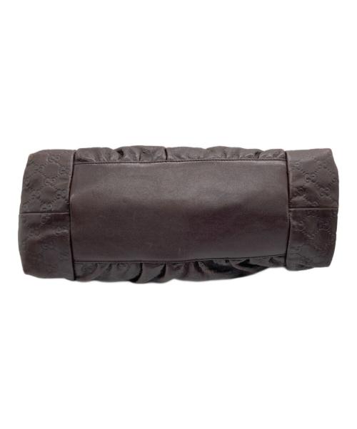 GUCCI（グッチ）GUCCI (グッチ) ハンドバッグ ブラウンの古着・服飾アイテム