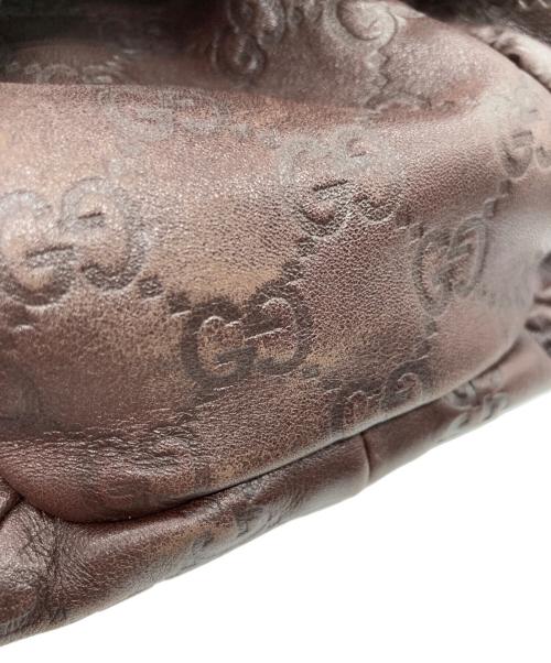 GUCCI（グッチ）GUCCI (グッチ) ハンドバッグ ブラウンの古着・服飾アイテム