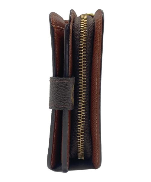 LOUIS VUITTON（ルイ ヴィトン）LOUIS VUITTON (ルイ ヴィトン) コンパクトジップ ブラウンの古着・服飾アイテム