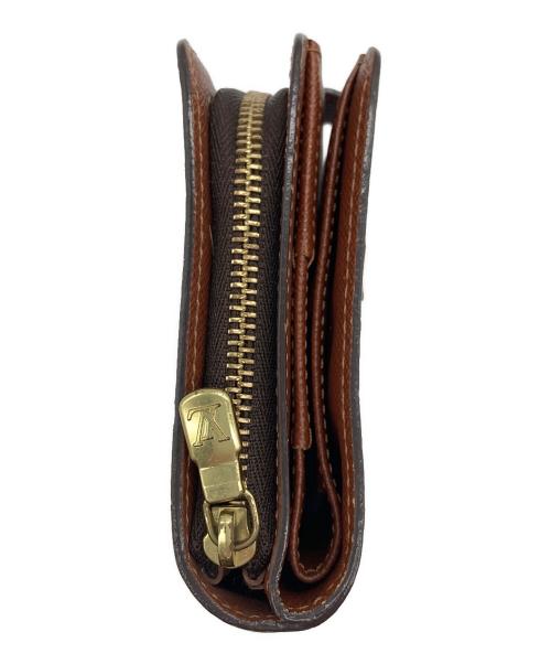 LOUIS VUITTON（ルイ ヴィトン）LOUIS VUITTON (ルイ ヴィトン) コンパクトジップ ブラウンの古着・服飾アイテム