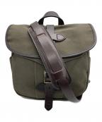 FILSONフィルソン）の古着「スモールフィールドバッグ」｜オッターグリーン