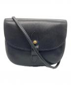 GHURKAグルカ）の古着「レザーポーチ」｜ブラック