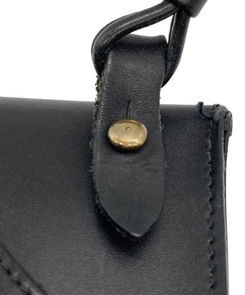 GHURKA（グルカ）GHURKA (グルカ) レザーポーチ ブラックの古着・服飾アイテム