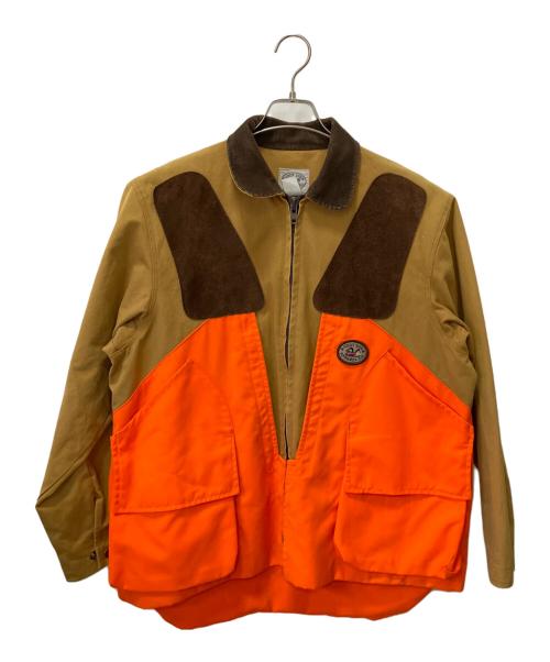 ruddy duck（ラディダック）ruddy duck (ラディダック) ハンティングジャケット ブラウン×オレンジ サイズ:Lの古着・服飾アイテム