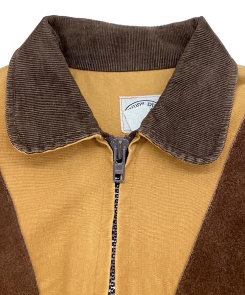 ruddy duck（ラディダック）ruddy duck (ラディダック) ハンティングジャケット ブラウン×オレンジ サイズ:Lの古着・服飾アイテム
