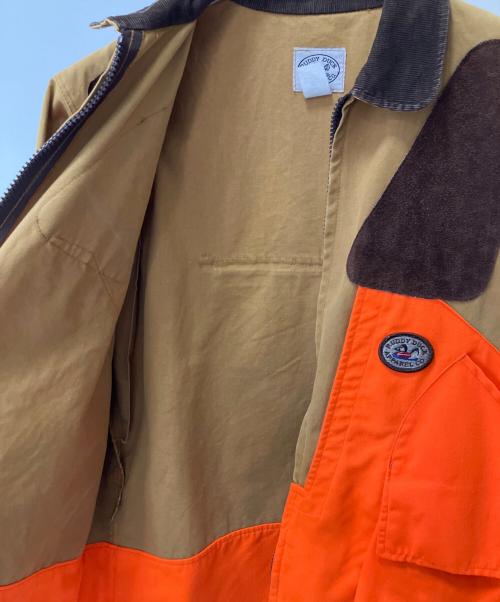 ruddy duck（ラディダック）ruddy duck (ラディダック) ハンティングジャケット ブラウン×オレンジ サイズ:Lの古着・服飾アイテム