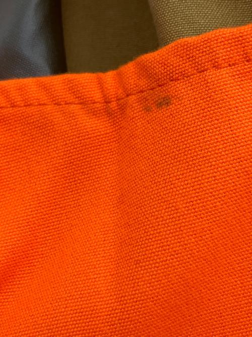 ruddy duck（ラディダック）ruddy duck (ラディダック) ハンティングジャケット ブラウン×オレンジ サイズ:Lの古着・服飾アイテム