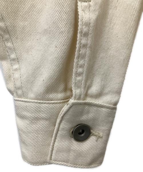 URBAN RESEARCH DOORS（アーバンリサーチドアーズ）URBAN RESEARCH DOORS (アーバンリサーチドアーズ) デニムジャケット ベージュ サイズ:Oneの古着・服飾アイテム
