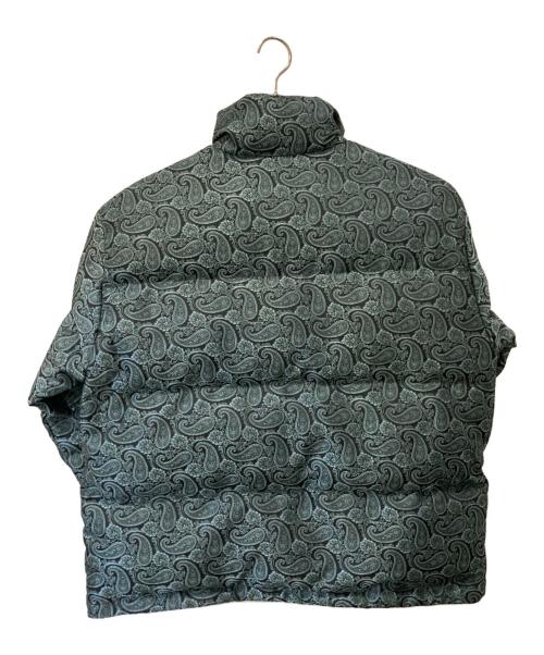 SUBCIETY（サブサエティ）SUBCIETY (サブサエティ) ダウンジャケット グリーン×ブラック サイズ:Lの古着・服飾アイテム