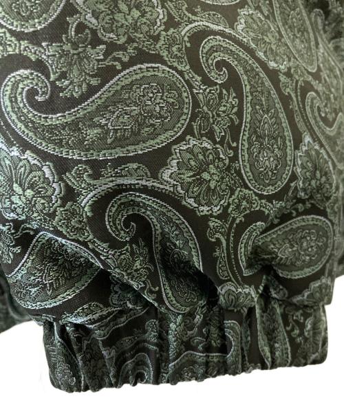 SUBCIETY（サブサエティ）SUBCIETY (サブサエティ) ダウンジャケット グリーン×ブラック サイズ:Lの古着・服飾アイテム