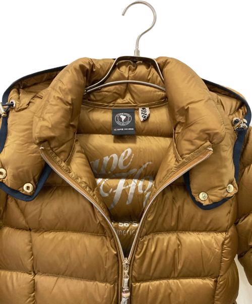 CAPE HORN（ケープホーン）CAPE HORN (ケープホーン) ダウンジャケット ブラウン サイズ:42の古着・服飾アイテム