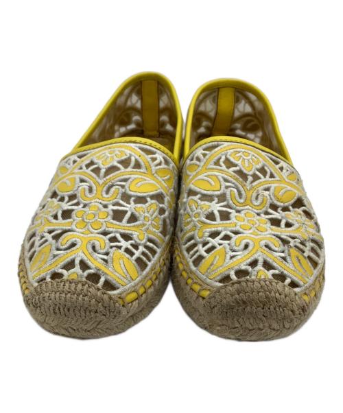 TORY BURCH（トリーバーチ）TORY BURCH (トリーバーチ) エスパドリーユ イエロー サイズ:7の古着・服飾アイテム
