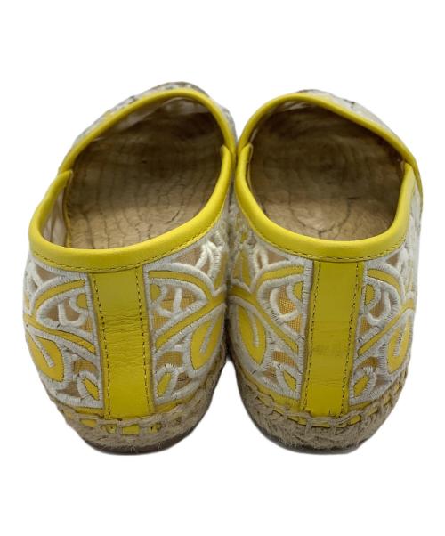 TORY BURCH（トリーバーチ）TORY BURCH (トリーバーチ) エスパドリーユ イエロー サイズ:7の古着・服飾アイテム