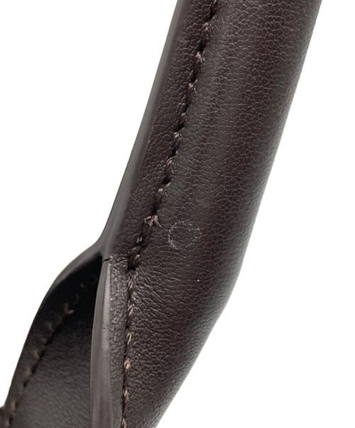 HYDROGEN（ハイドロゲン）HYDROGEN (ハイドロゲン) ハンドバッグ ブラウンの古着・服飾アイテム