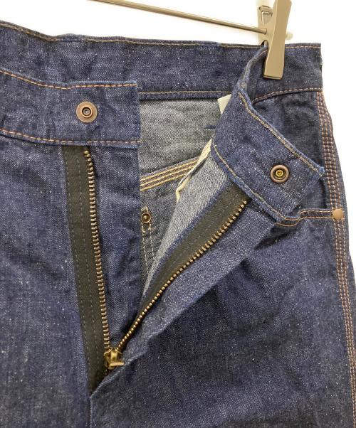 Deluxeware（デラックスウェア）Deluxeware (デラックスウェア) 30s NAVY TROUSER インディゴ サイズ:34の古着・服飾アイテム