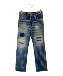 DSQUARED2（ディースクエアード）の古着「デニムパンツ」｜ブルー