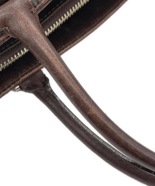 BURBERRY（バーバリー）BURBERRY (バーバリー) ハンドバッグ ベージュ×ブラックの古着・服飾アイテム