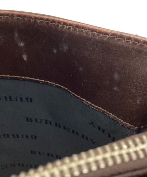 BURBERRY（バーバリー）BURBERRY (バーバリー) ハンドバッグ ベージュ×ブラックの古着・服飾アイテム