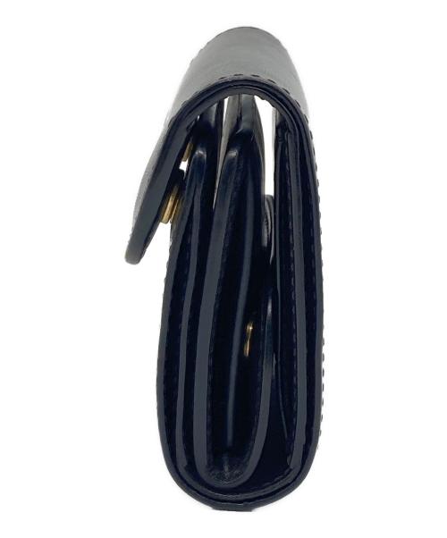 WILDSWANS（ワイルドスワンズ）WILDSWANS (ワイルドスワンズ) 3つ折り財布 ブラックの古着・服飾アイテム