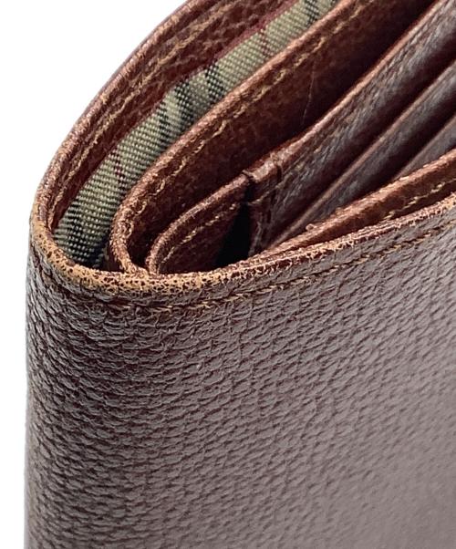 BURBERRY（バーバリー）BURBERRY (バーバリー) 2つ折り財布 ブラウンの古着・服飾アイテム