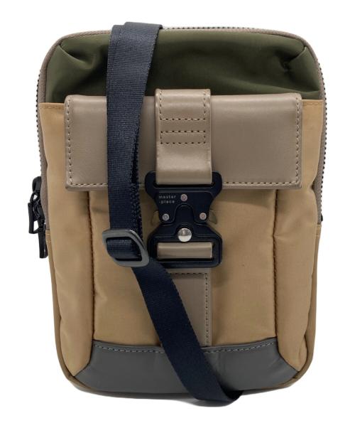 master-piece（マスターピース）master-piece (マスターピース) ショルダーバッグ ブラウン×カーキの古着・服飾アイテム